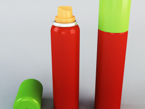 spray can collection volume 1 Model 3D