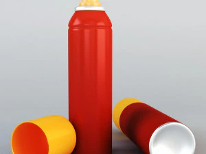 spray can collection volume 1 3D Model