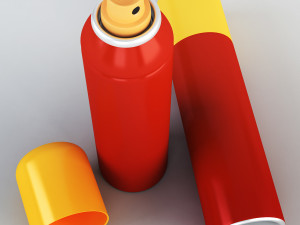 spray can collection volume 1 Model 3D