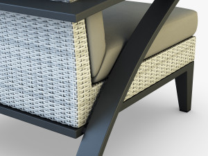 rexus furniture collection white Modelo 3D