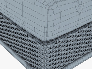 rexus furniture collection white Modelo 3D