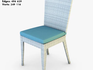 rexus furniture collection white 3D Model