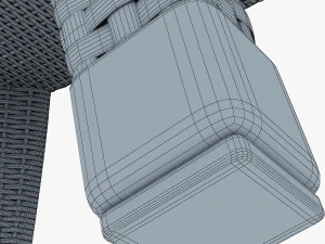 rexus furniture collection white 3D Model