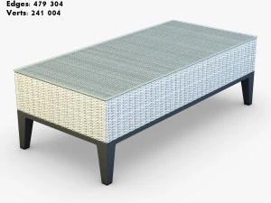 rexus furniture collection white 3D Model