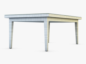 rexus furniture collection white Modelo 3D