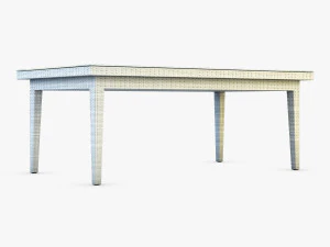 rexus furniture collection white 3D Model