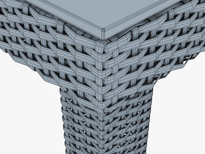 rexus furniture collection white Modelo 3D