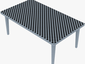 rexus furniture collection white Modelo 3D