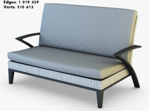 rexus furniture collection white Modelo 3D