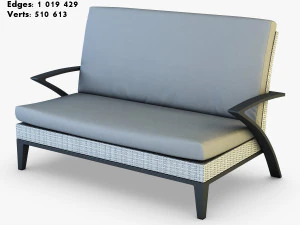 rexus furniture collection white 3D Model