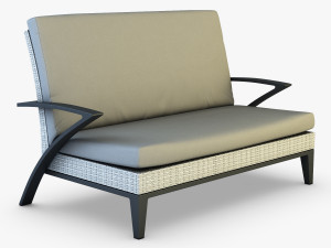 rexus furniture collection white Modelo 3D