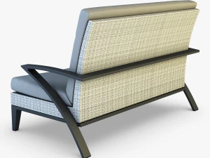 rexus furniture collection white 3D Model