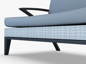 rexus furniture collection white Modelo 3D