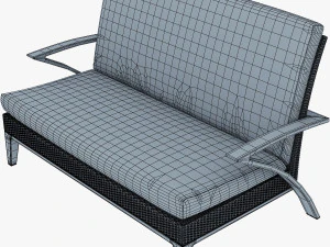 rexus furniture collection white 3D Model