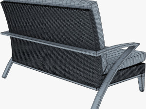 rexus furniture collection white Modelo 3D