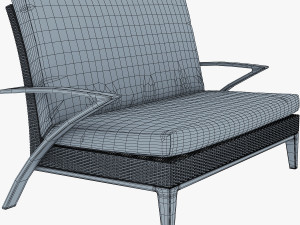 rexus furniture collection white Modelo 3D