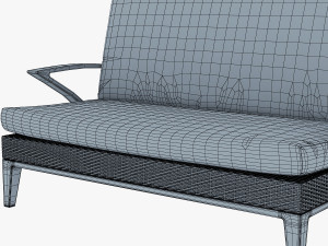 rexus furniture collection white Modelo 3D