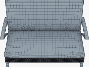 rexus furniture collection white Modelo 3D