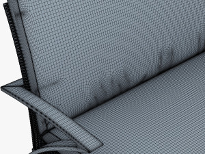 rexus furniture collection white Modelo 3D