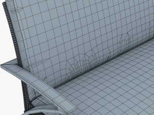 rexus furniture collection white Modelo 3D