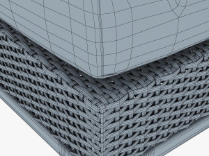 rexus furniture collection white Modelo 3D