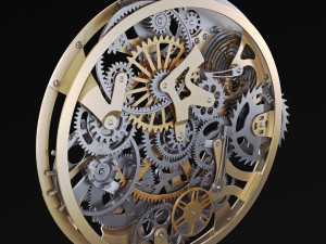 gear mechanism v 8 3D Model