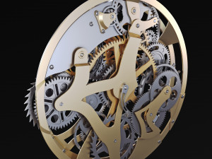 gear mechanism v 8 3D Model