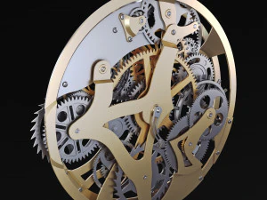 gear mechanism v 8 3D Model