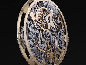 gear mechanism v 8 3D Model