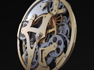 gear mechanism v 8 3D Model