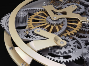 gear mechanism v 8 3D Model