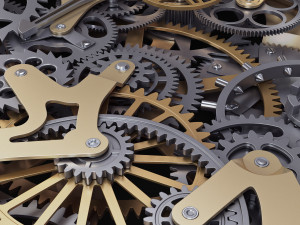 gear mechanism v 8 3D Model