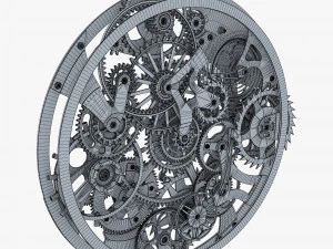 gear mechanism v 8 3D Model