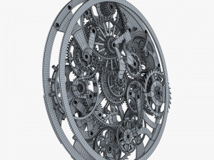 gear mechanism v 8 3D Model