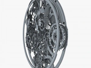 gear mechanism v 8 3D Model