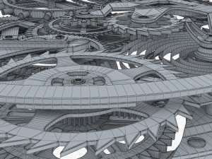gear mechanism v 8 3D Model