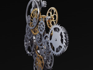 gear mechanism v 9 3D Model