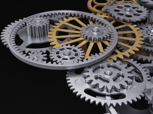gear mechanism v 9 3D Model