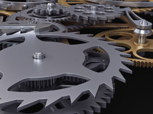 gear mechanism v 9 3D Model