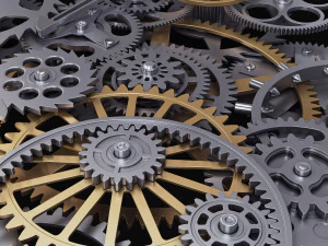 gear mechanism v 9 3D Model