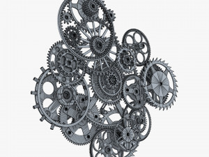 gear mechanism v 9 3D Model