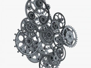 gear mechanism v 9 3D Model