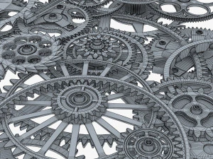 gear mechanism v 9 3D Model