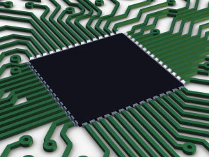 electronic circuit board brain v 1 3D Model