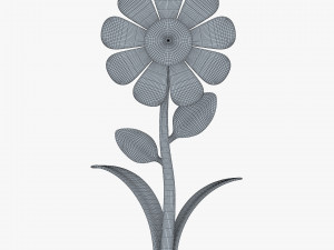 cartoon flower v 1 3D 模型
