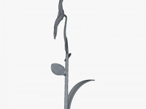 cartoon flower v 2 3D Model