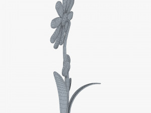 cartoon flower v 3 Model 3D