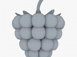 cartoon raspberry v 1 Model 3D