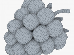 cartoon raspberry v 1 Model 3D
