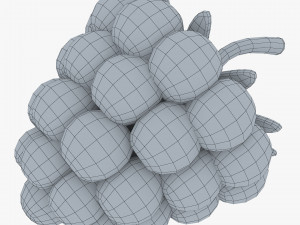 cartoon raspberry v 1 Model 3D